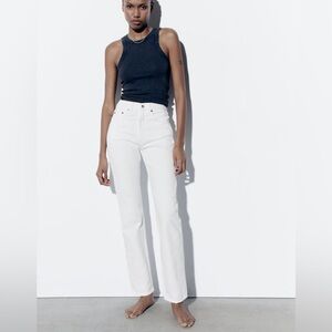 ZARA PERFECT CLASSIC WHITE JEAN